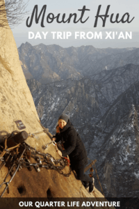 Mount Hua Day trip from Xian China Our Quarter Life Adventure Travel Blog