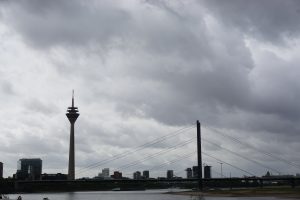Dusseldorf Germany Rhein River Walk