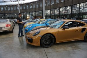 Dusseldorf Germany Classic Remise Vintage Collector Car Museum Dealership